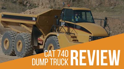 CAT 740 Articulated Dump Truck (ADT) Review & Specs