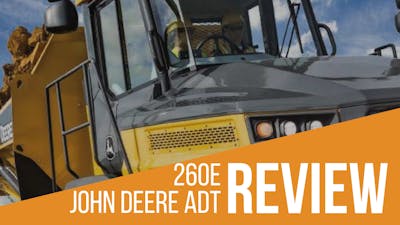 John Deere 260E Articulated Dump Truck (ADT) Review & Specs