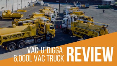 6000L Vac-U-Digga Vacuum Excavation Truck Review & Specs