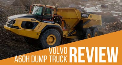 Volvo A60H Articulated Dump Truck Review & Specs