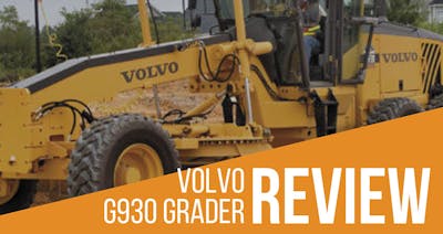 Volvo G930 Grader Review & Specs