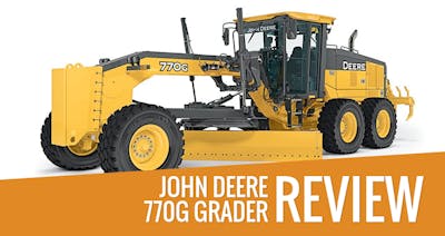 John Deere 770G Grader Review & Specs