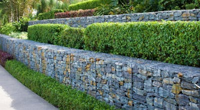 What is a retaining wall?
