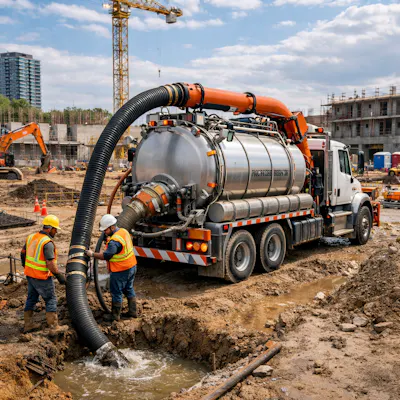 Vacuum truck hire rates in Brisbane: NDD cost guide