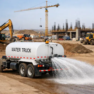 Water cart hire rates Ballarat: dust and compaction machine hire