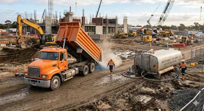 Quarry runs and tipper truck hire rates Sydney