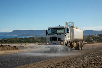 Water cart hire rates Wollongong: dust control costs